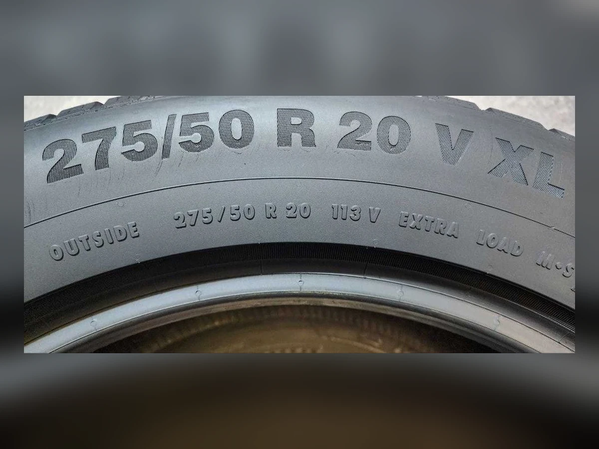 Continental — 275/50 R20 — Continental 275/50 R20 Зима (липучка) 4 шт (Комплект) — 6.0