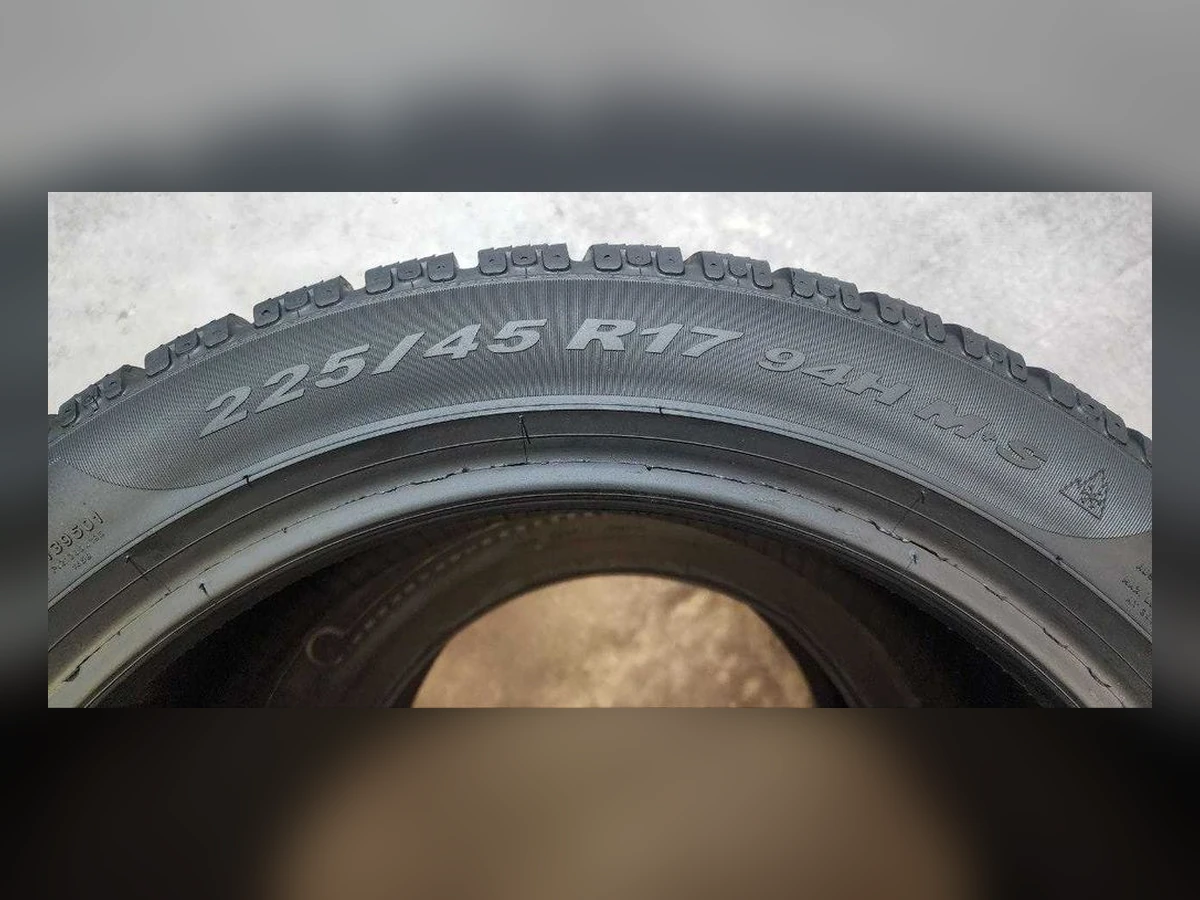 Pirelli — 225/45 R17 — Pirelli 225/45 R17 Зима (липучка) 2 шт (Пара) — 6.0