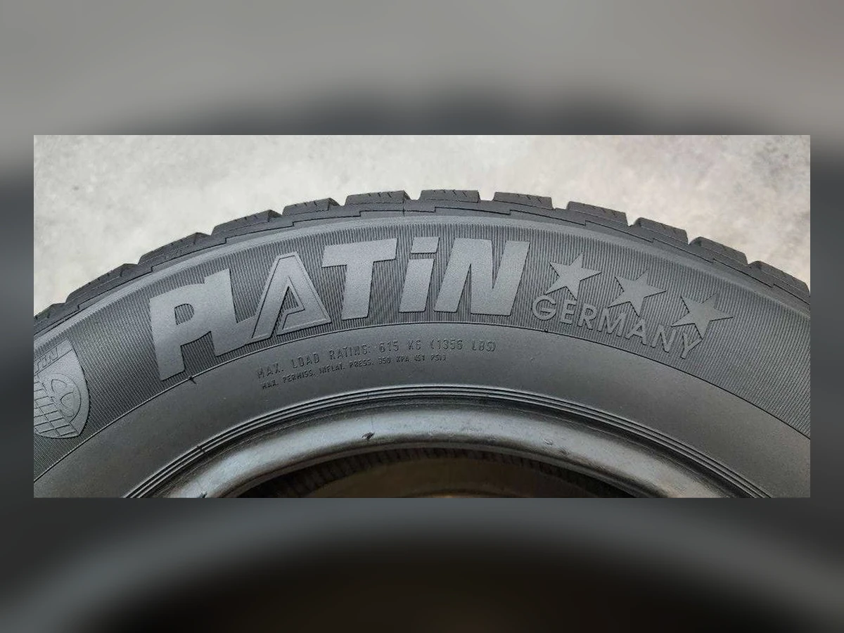 Platin — 195/65 R15 — Platin 195/65 R15 Зима (липучка) 2 шт (Пара) — 7.0