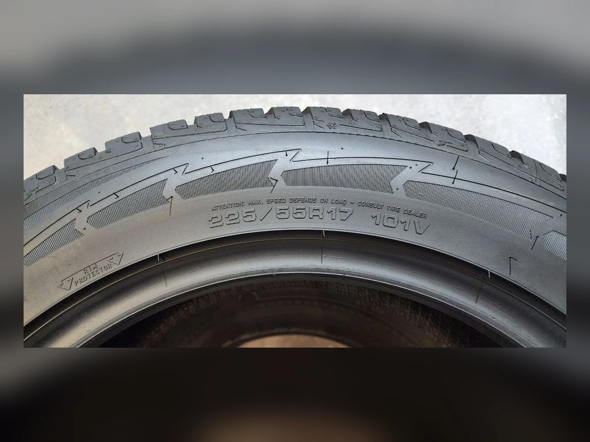 Goodyear — 225/55 R17 — Goodyear 225/55 R17 Зима (липучка) 2 шт (Пара) — 6.0