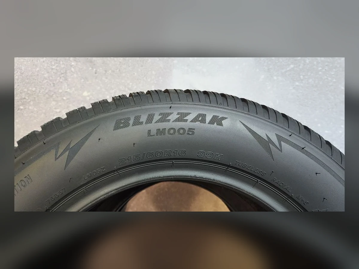 Bridgestone — 215/60 R16 — Bridgestone 215/60 R16 Зима (липучка) 4 шт (Комплект) — 6.0